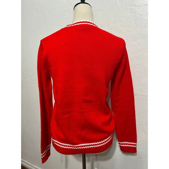 Coca-Cola Red Knit Sweater – Size Small - Picture 6 of 8